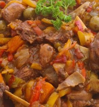 Chivo guisado dominicano Receta de Lisbeth Disla
