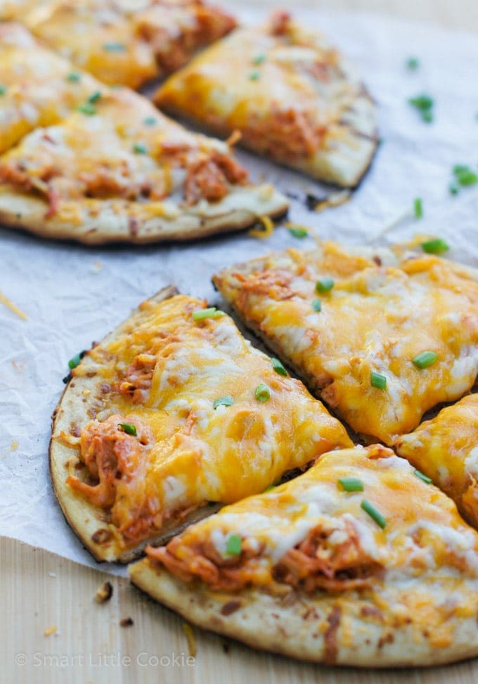 Mini Pizzas servidas y listas para disfrutar