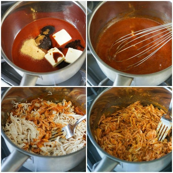 Preparación de Mini Pizza de Pollo Buffalo