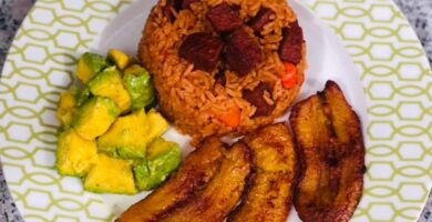 Locrio de salami Dominicano Receta de Ingrid Sánchez