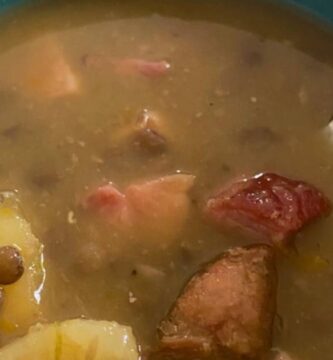 Sancocho de Lentejas Receta de Lisbeth Guillen