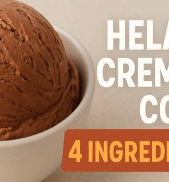 Helado cremoso con 4 ingredientes: Receta de Hector Mesa