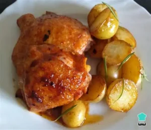POLLO AL HORNO CON PAPAS